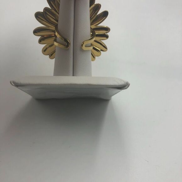 18K Gold Plated Women's Sunflower Finger Ring Open Back Floral Jewelry Bold Chic - Picture 6 of 10